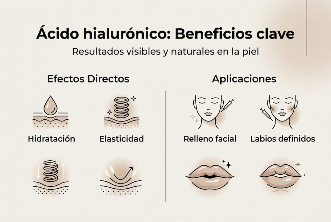 Infografía: ¿Por qué el ácido hialurónico es el mejor aliado para tu piel?
