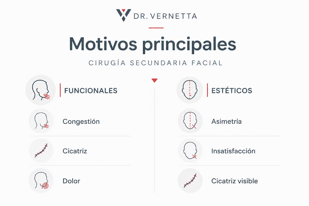 Infografía: razones funcionales y estéticas en una segunda intervención quirúrgica