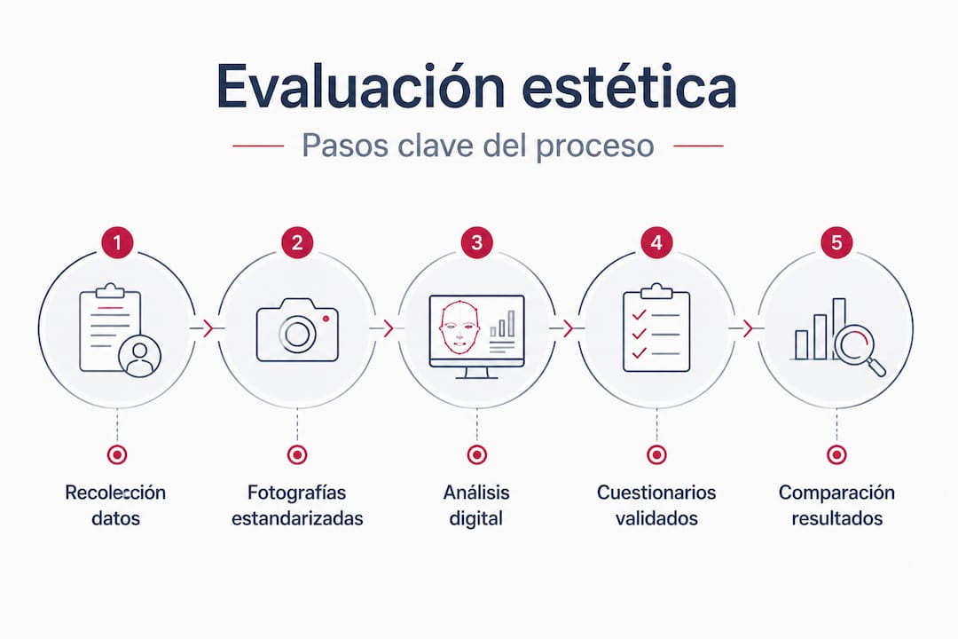 Guía visual para realizar una evaluación estética avanzada paso a paso