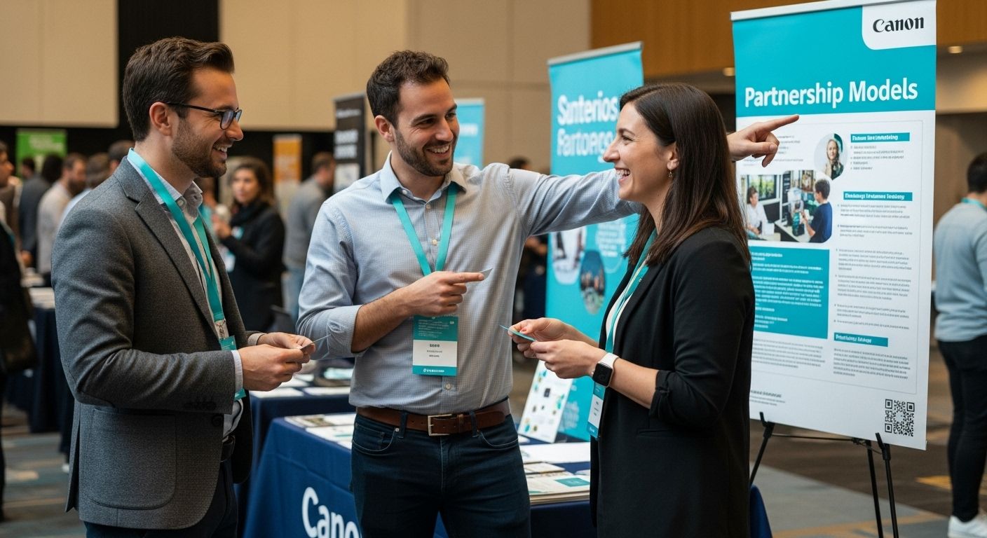 business partnership networking
