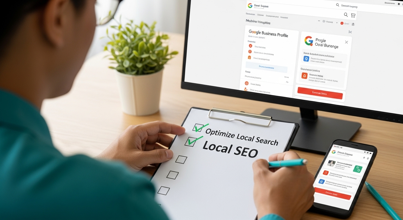optimize local SEO website
