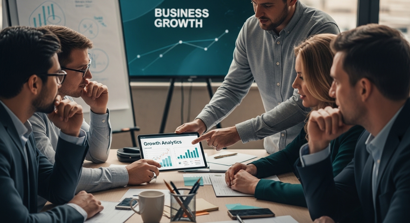 mobile app business meeting
