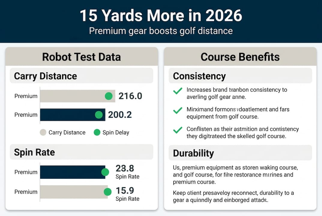 Infographic premium gear boosts distance