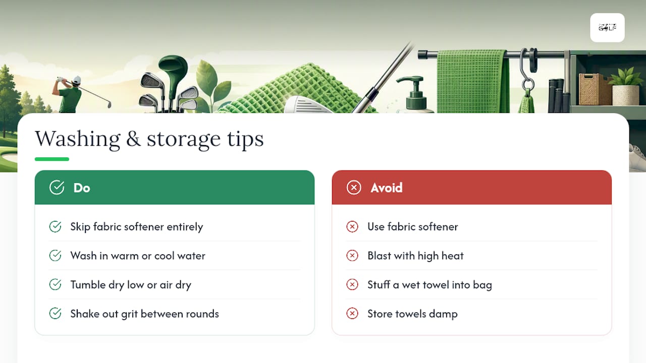 Washing and Storing Waffle Towels So They Last — overview diagram