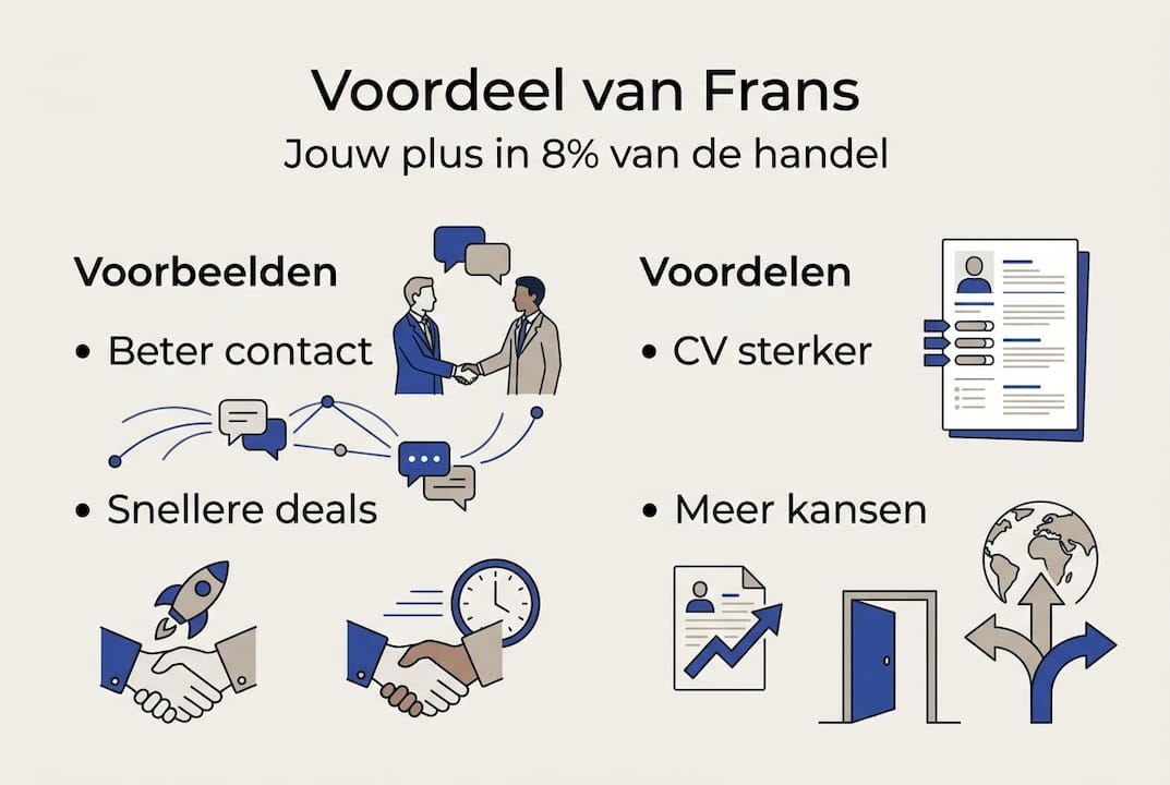 Overzicht: waarom Frans een troef is in de internationale handel