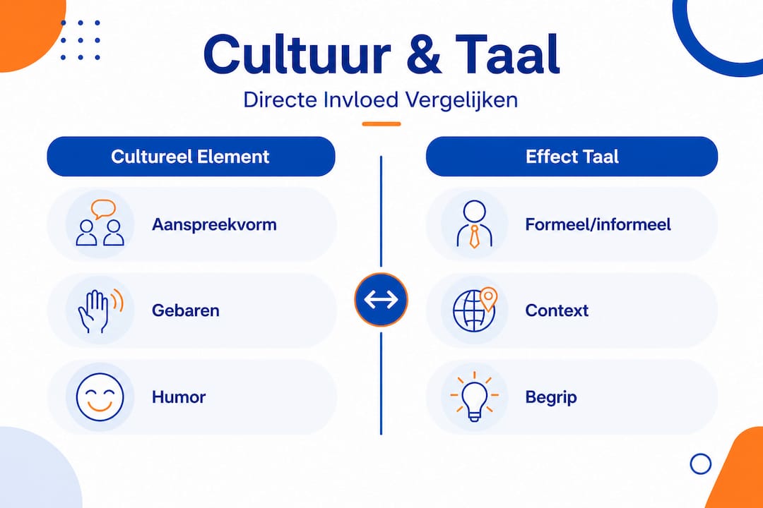 Infographic: Hoe cultuur onze taalvaardigheid beïnvloedt