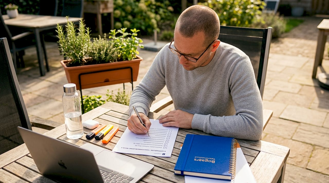 Man stelt persoonlijk stappenplan op voor zijn taalleertraject