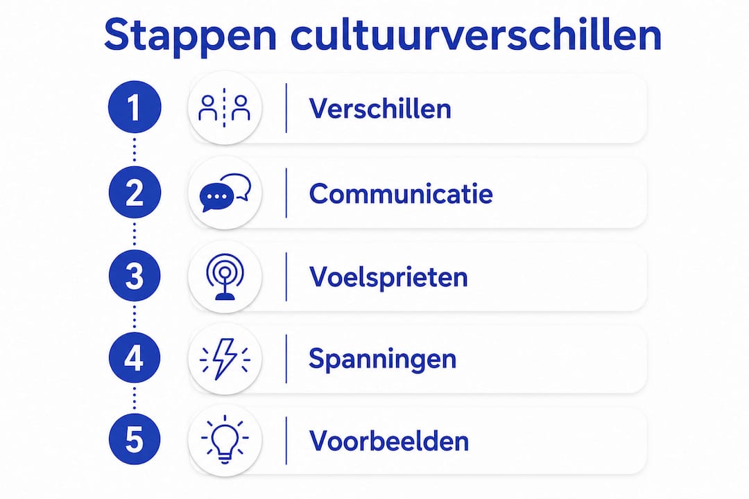 Infographic: zo pak je het aan om cultuurverschillen te overbruggen