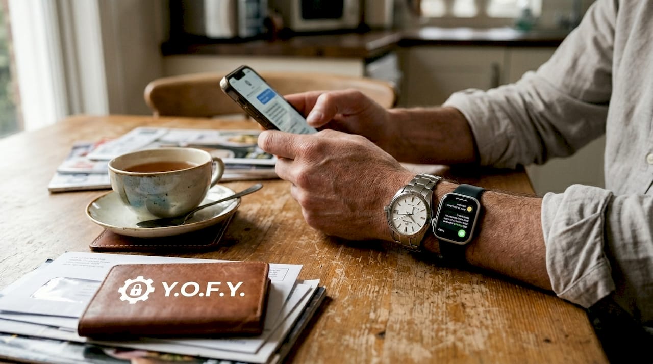 Collector wears Spring Drive and Apple Watch