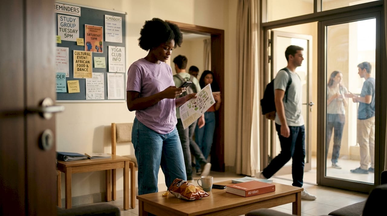 Nigerian student adjusting on UAE campus