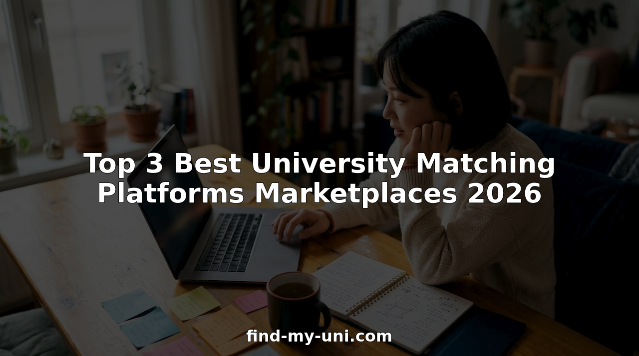 Top 3 Best University Matching Platforms Marketplaces 2026