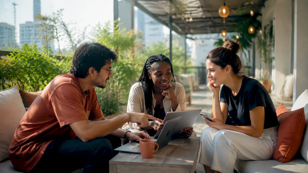 Students searching for UAE accommodation online