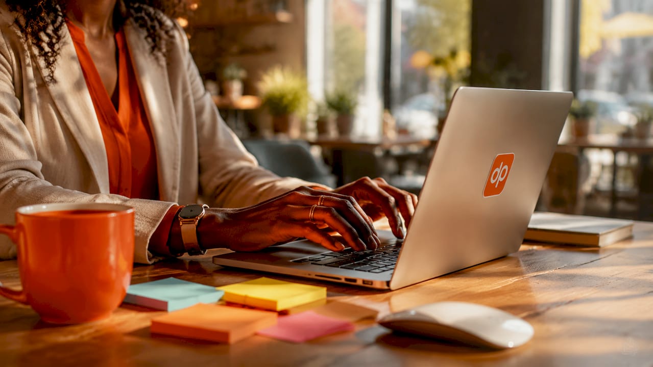 IT lead hands on keyboard with resource plans