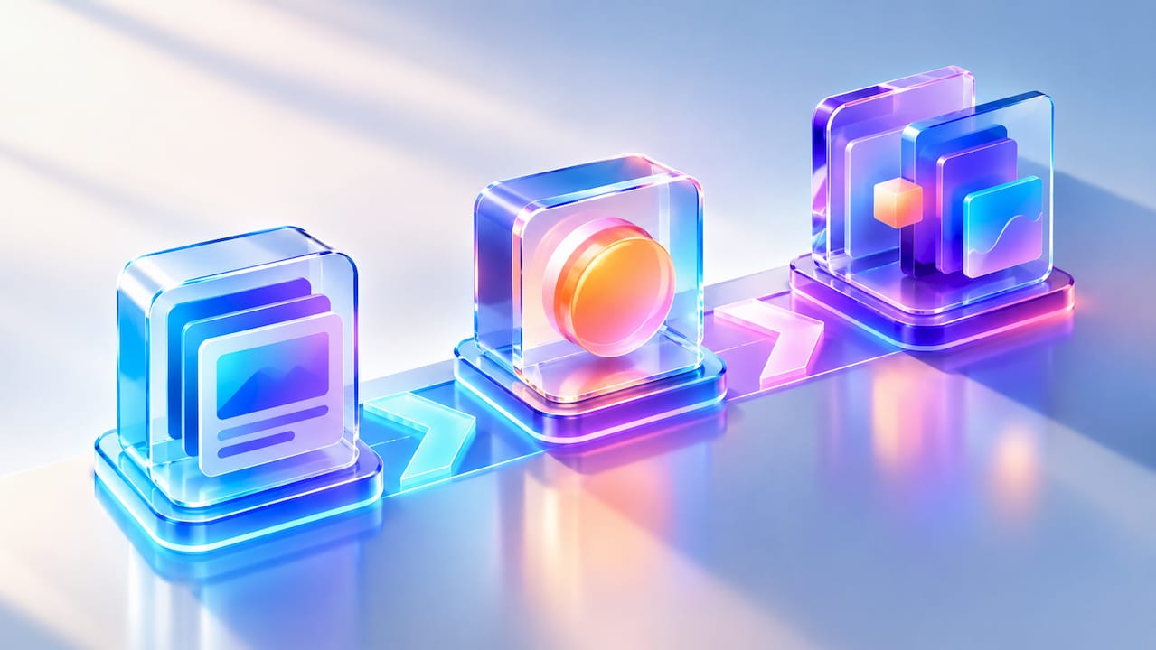 Three-stage abstract MVP delivery pathway