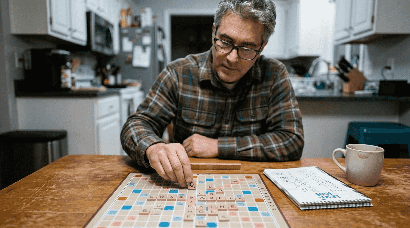 Player blocks triple word score in Scrabble
