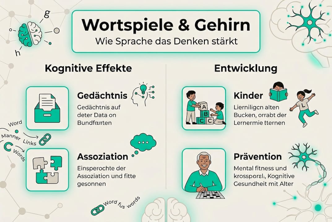 Infografik: So wirken Wortspiele auf unser Denken