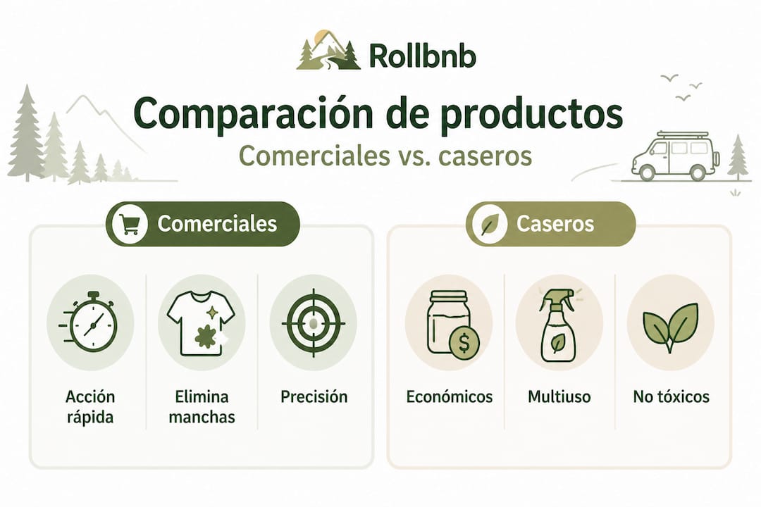 Infografía: Ventajas y desventajas de los productos de limpieza comerciales frente a los caseros