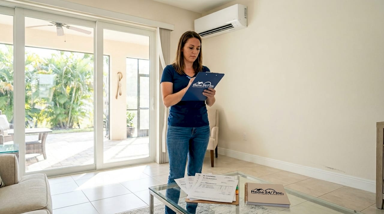 Best Investment Property Types for Cape Coral Rentals 1 Property manager checks Cape Coral rental readiness