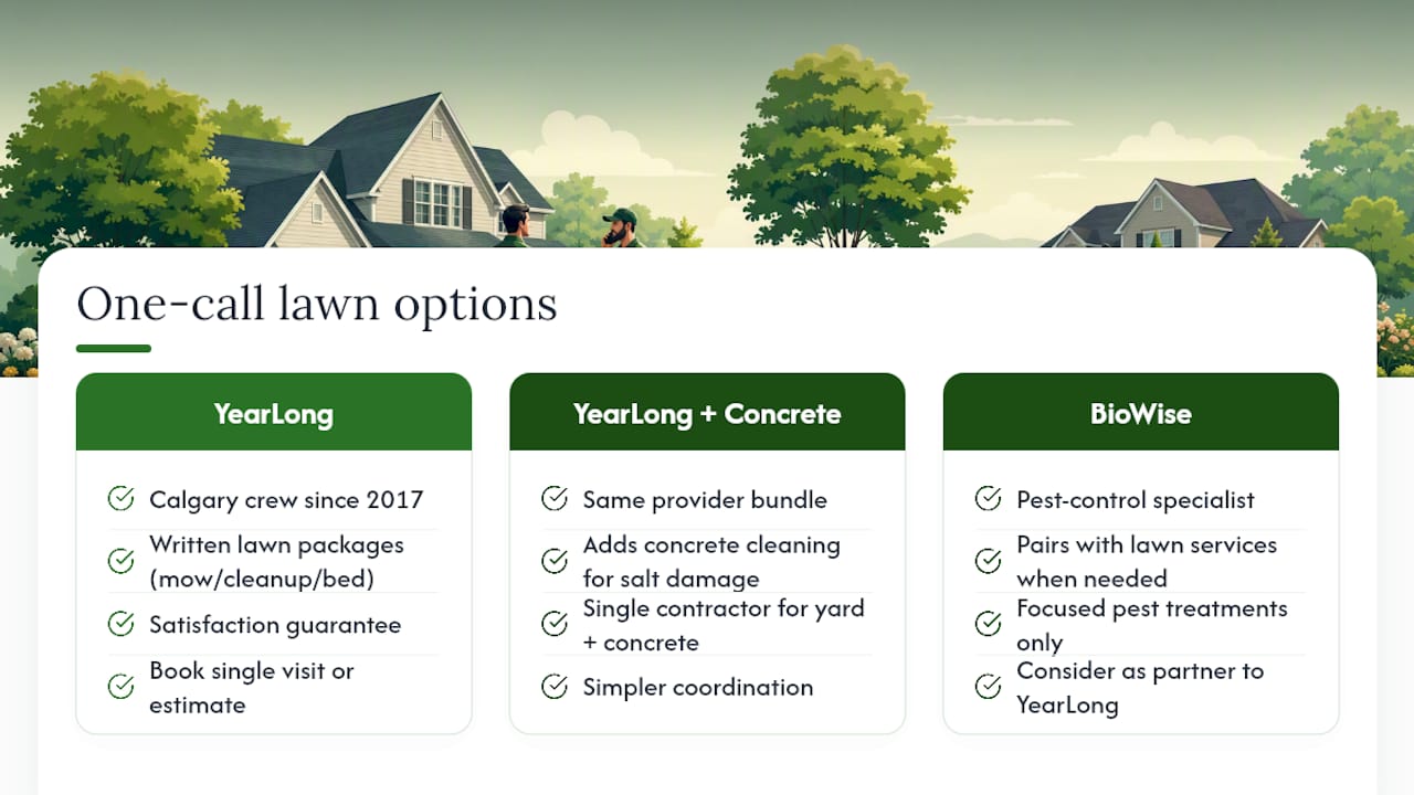 Ready for lawn care you don't have to double-check? — overview diagram