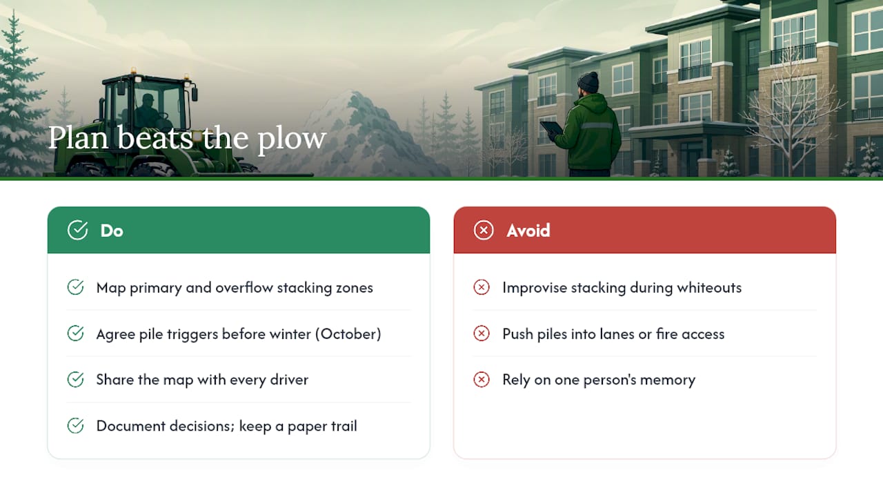 Why the plan matters more than the plow — overview diagram