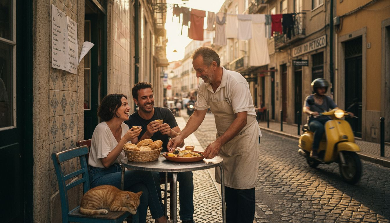 Authentic Portuguese restaurant with local dishes