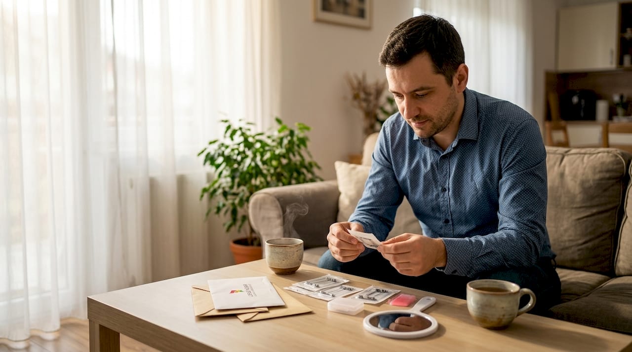 Kit pentru verificarea aparatului dentar fix, direct la tine acasă, special pentru adulți
