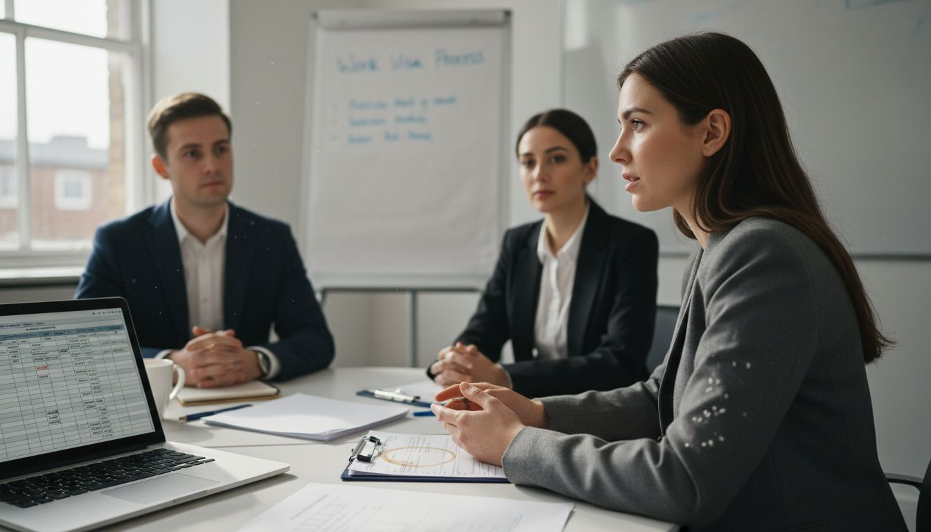 Skilled worker visa interview setting