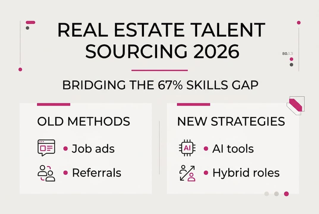 Infographic showing sourcing gap and strategies