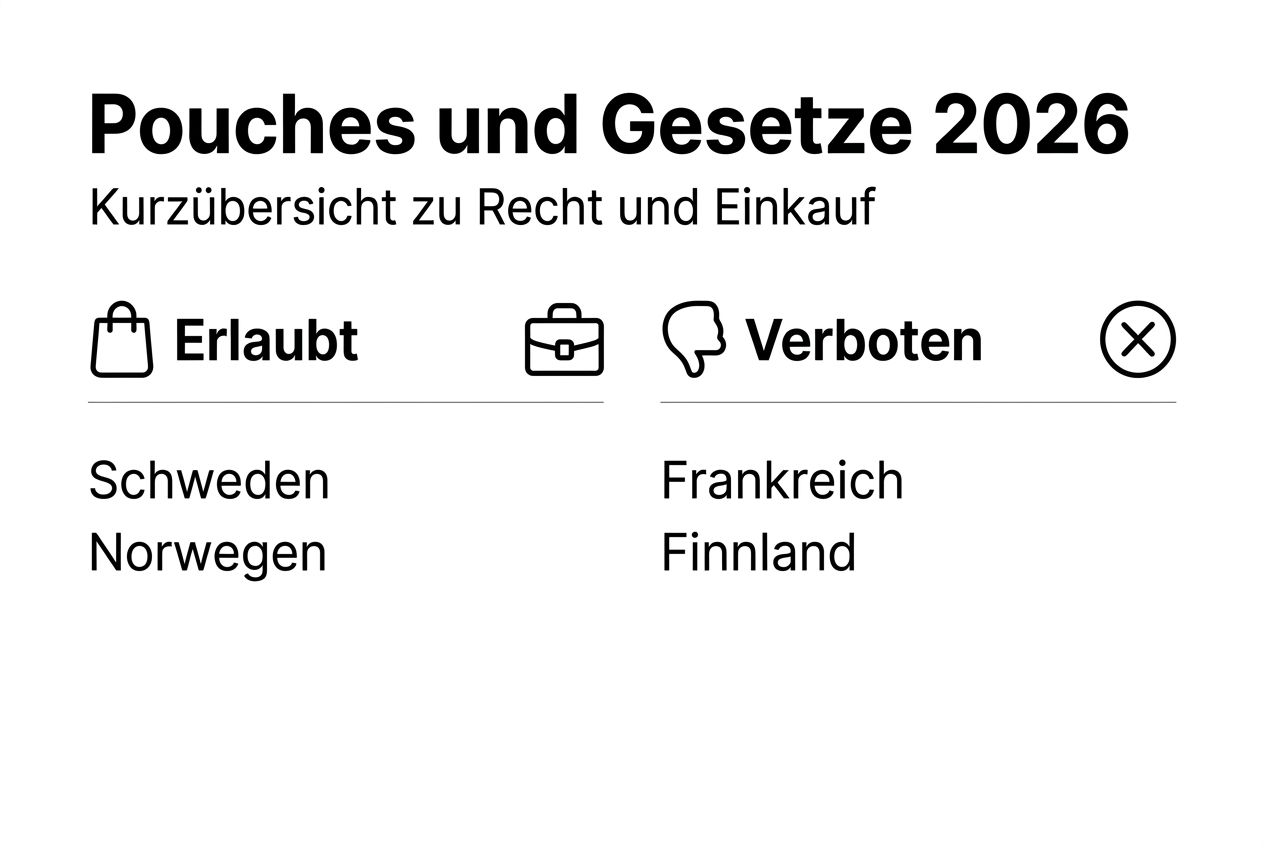 Übersicht: Das Pouches-Gesetz in Europa 2026 – Alle wichtigen Regelungen auf einen Blick