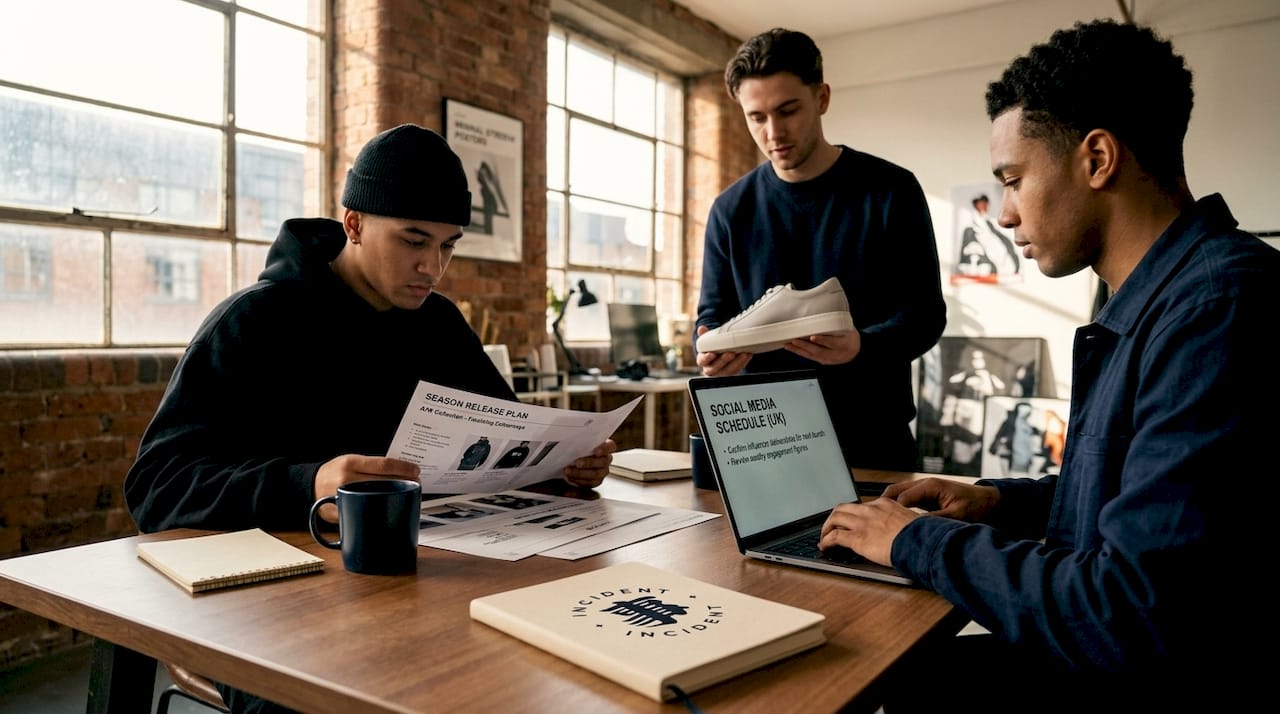 Team plans influencer streetwear campaign