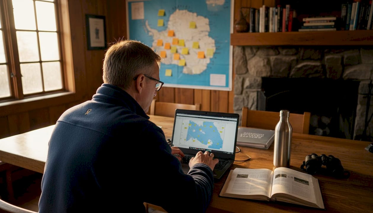 Coordinator planning polar luxury adventure