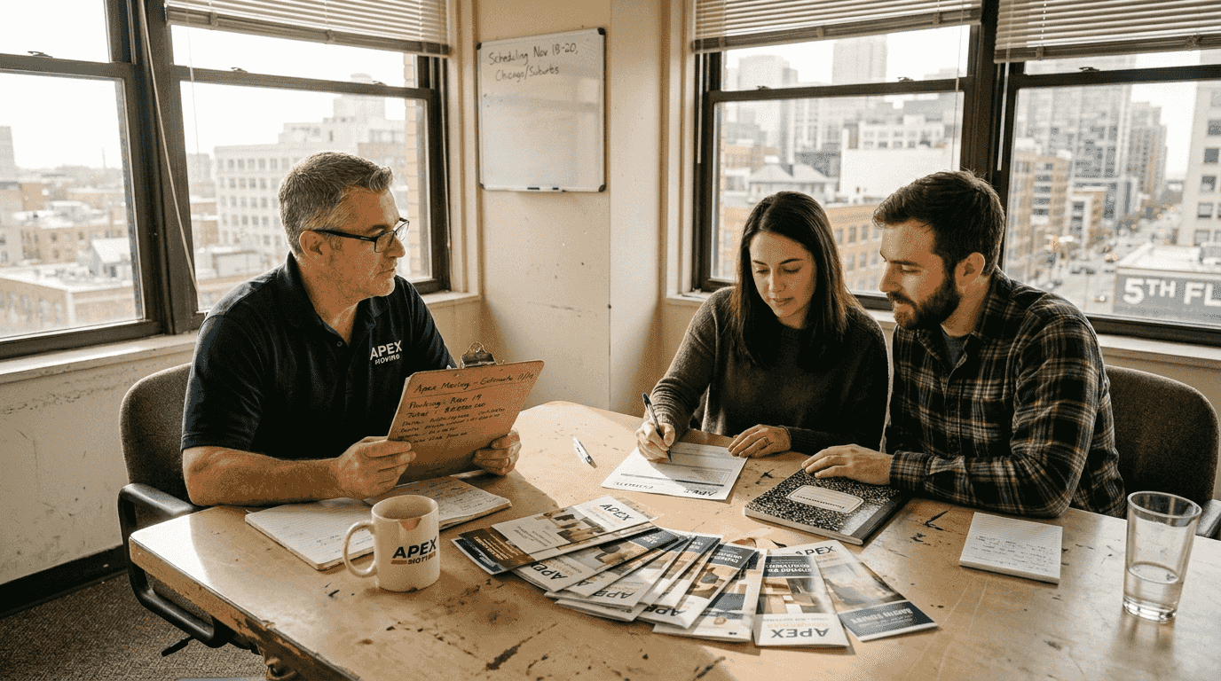 Types of moving estimates: choosing the best option