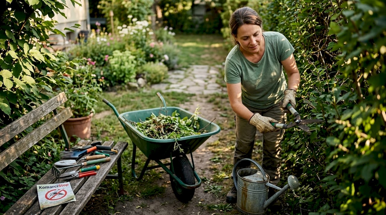 Redovito održavanje vrta je ključ za sprječavanje pojave komaraca. Uklonite stajaću vodu iz posuda, očistite vrtne jezerca i redovito kosite travu – tako ćete komarcima oduzeti mjesta za razmnožavanje i uživati u svom vrtu bez dosadnih ugriza.