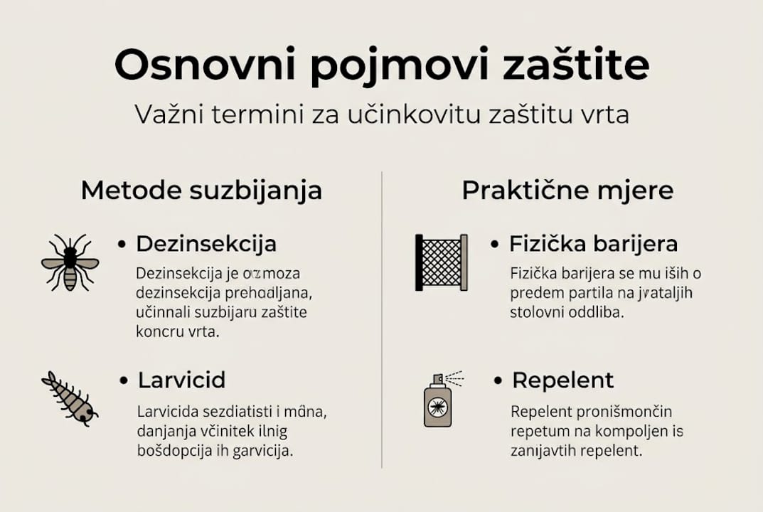 Infografika: ključni pojmovi i provjerene metode zaštite od komaraca