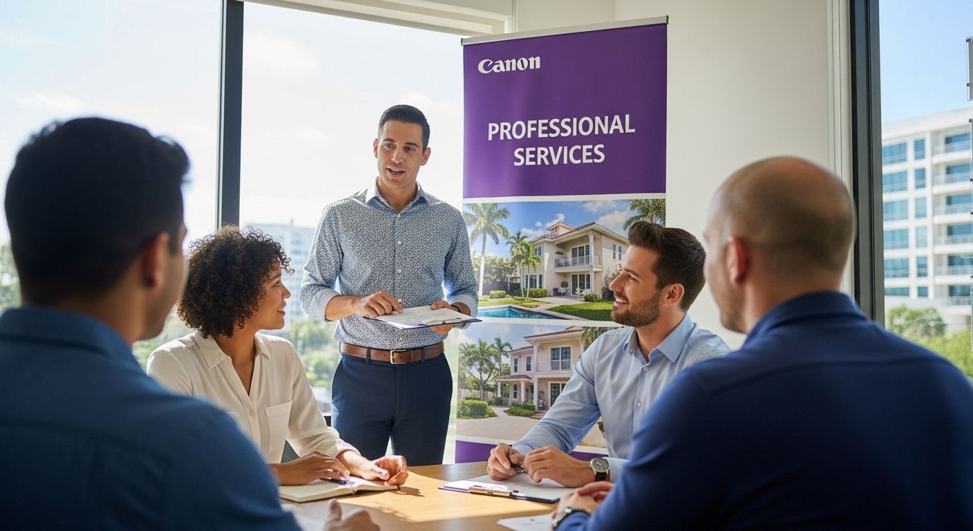 Real Estate Agent Pull Up Banner