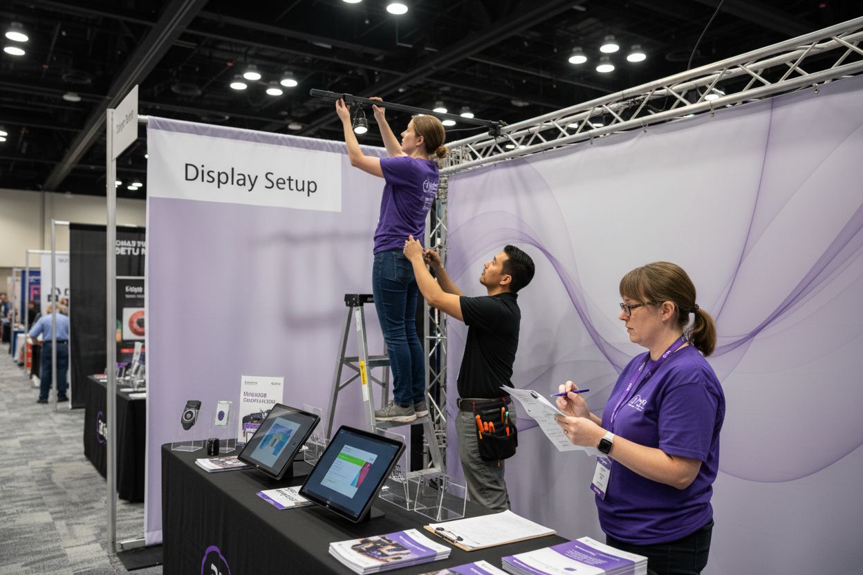 Trade Show Display Setup