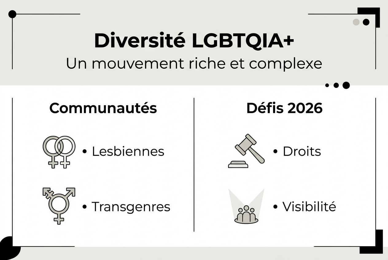Panorama 2026 : diversité et enjeux LGBTQIA+ en un coup d’œil