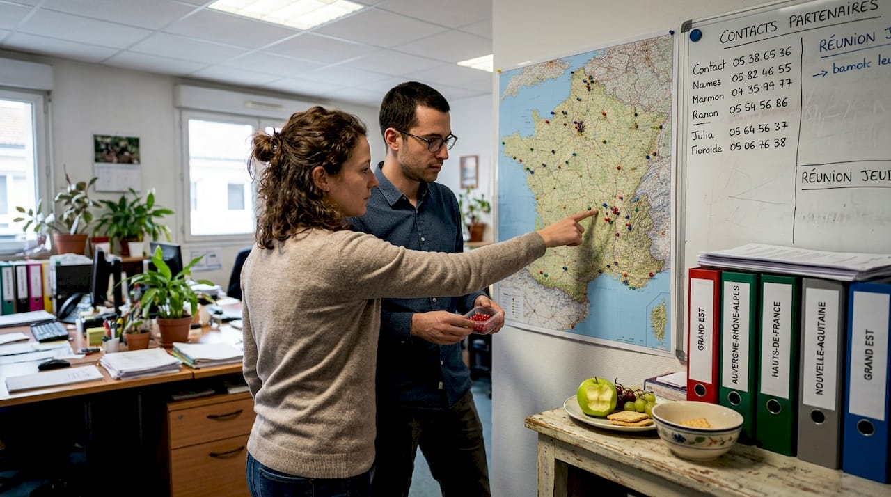 Bénévoles en charge de la coordination des associations LGBTQIA+ répertoriées sur la carte