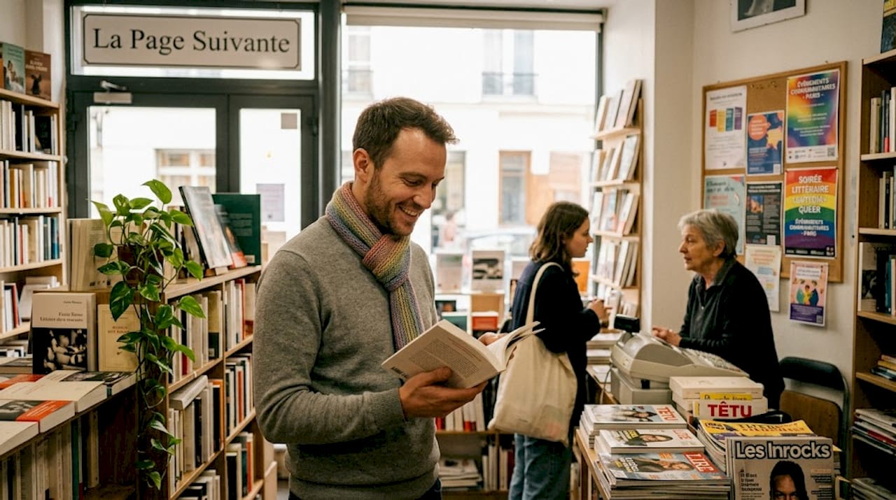 Instant de vie dans une librairie inclusive et engagée