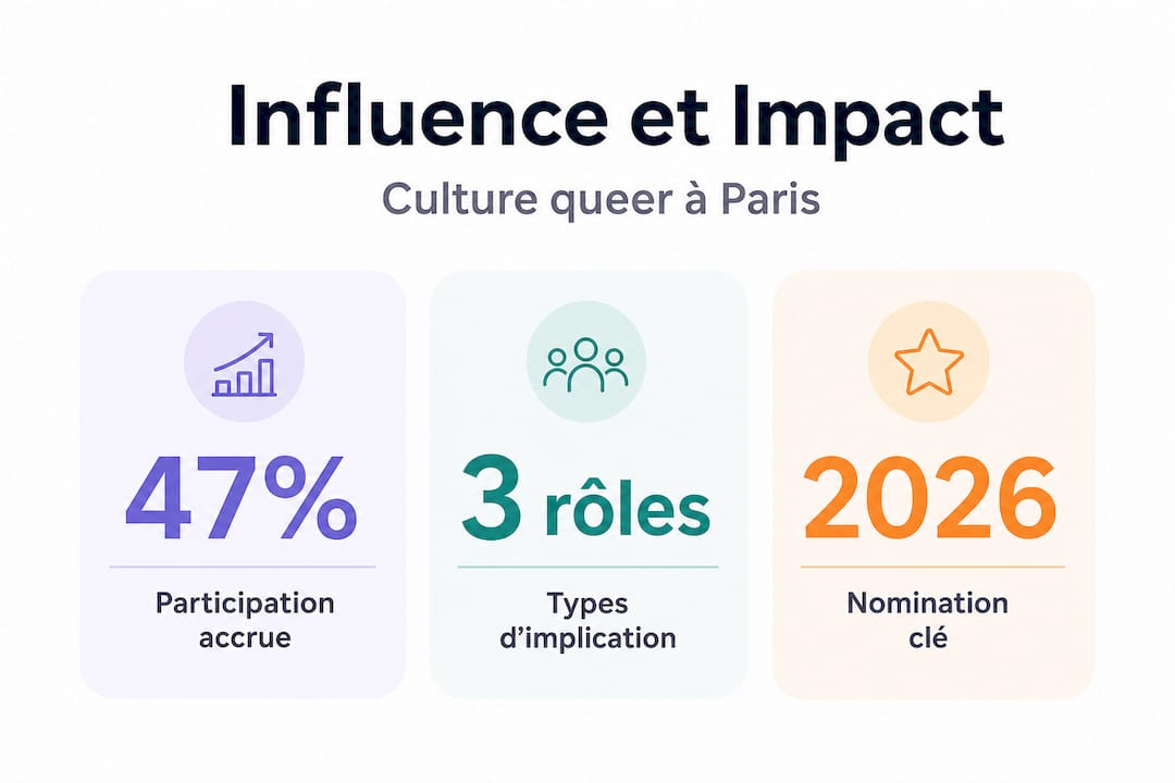 Panorama des influenceur·se·s queer à Paris : chiffres clés et tendances à découvrir en infographie