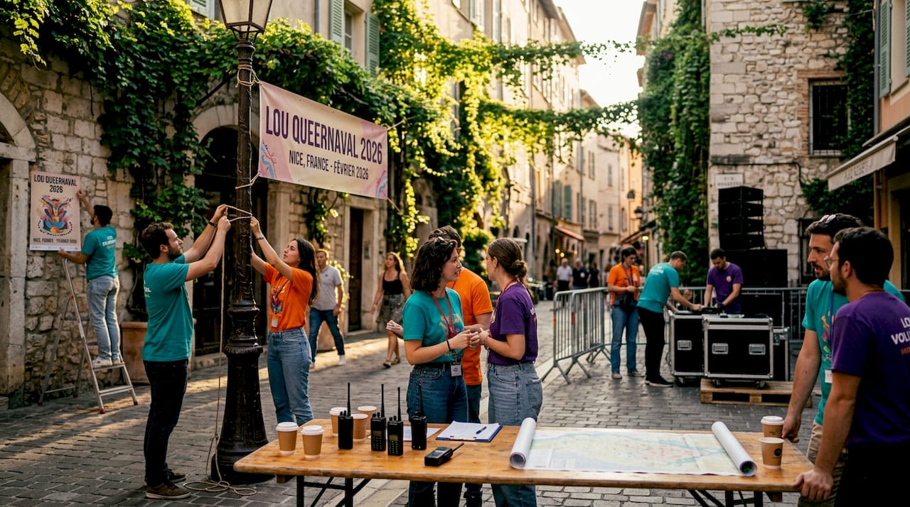 Les coulisses de la préparation du carnaval Lou Queernaval