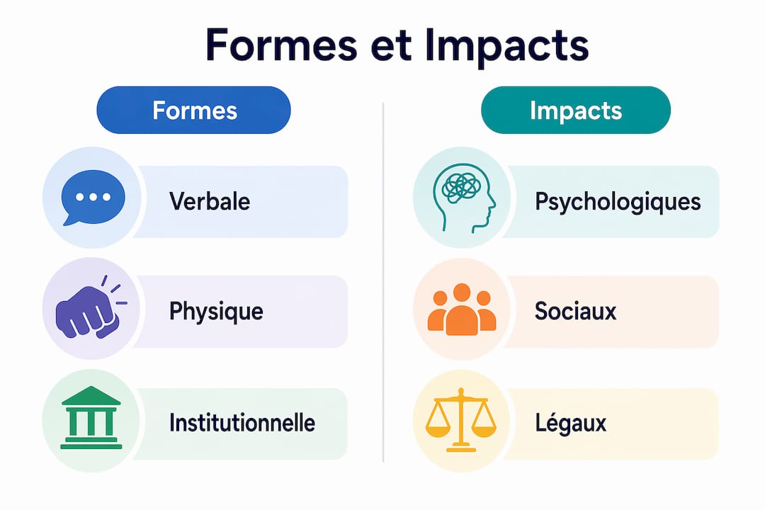 Infographie : panorama des différentes formes d’homophobie et de leurs conséquences