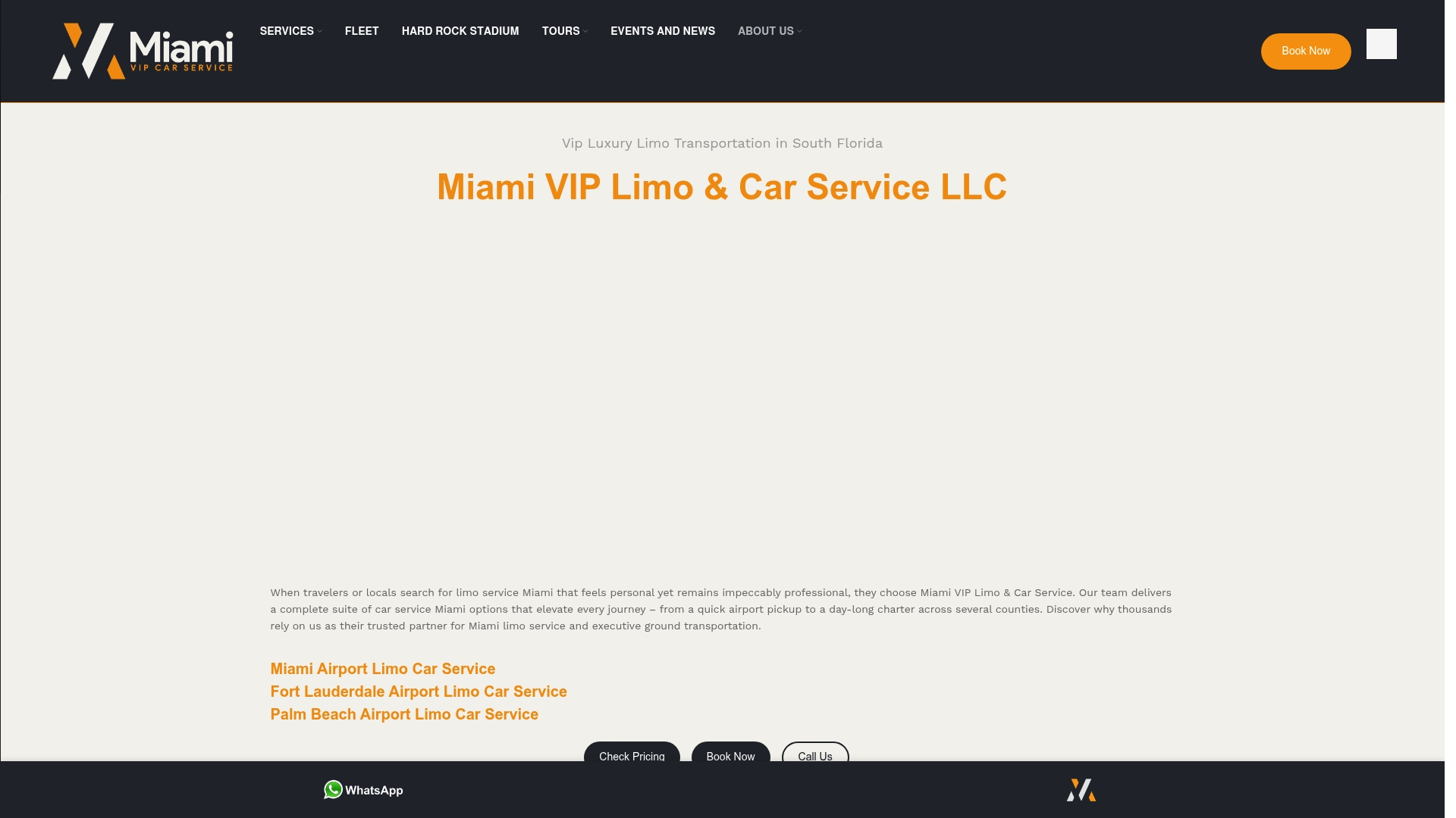 Miami VIP Car Service - 1778027498392 miamivipcarservice Product Screenshot