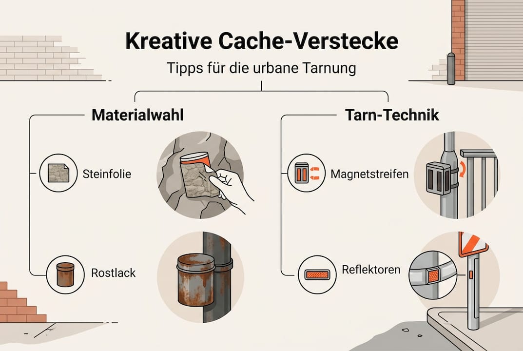 Übersicht zu Werkstoffen und Tarnmethoden