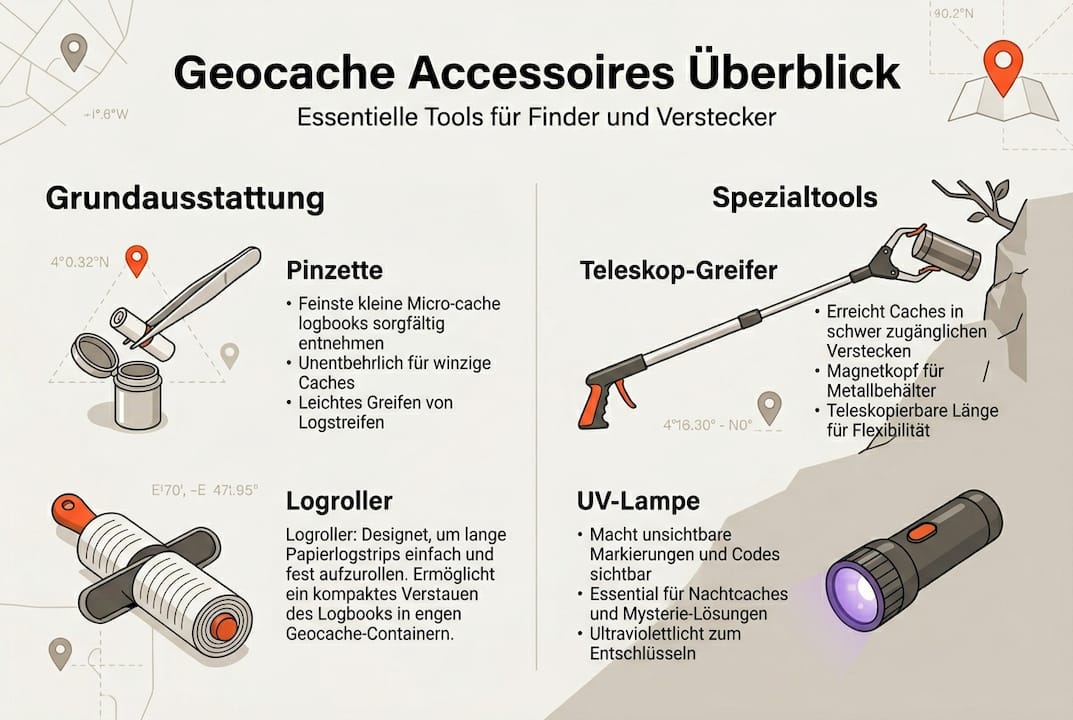 Übersicht: Die wichtigsten Geocaching-Tools im Vergleich