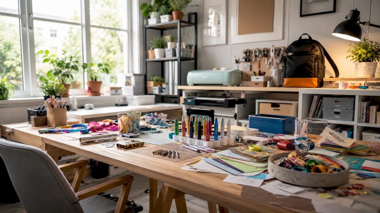 Vielfältige Auswahl an Cricut Stiftadaptern und praktischem Zubehör für kreative Projekte