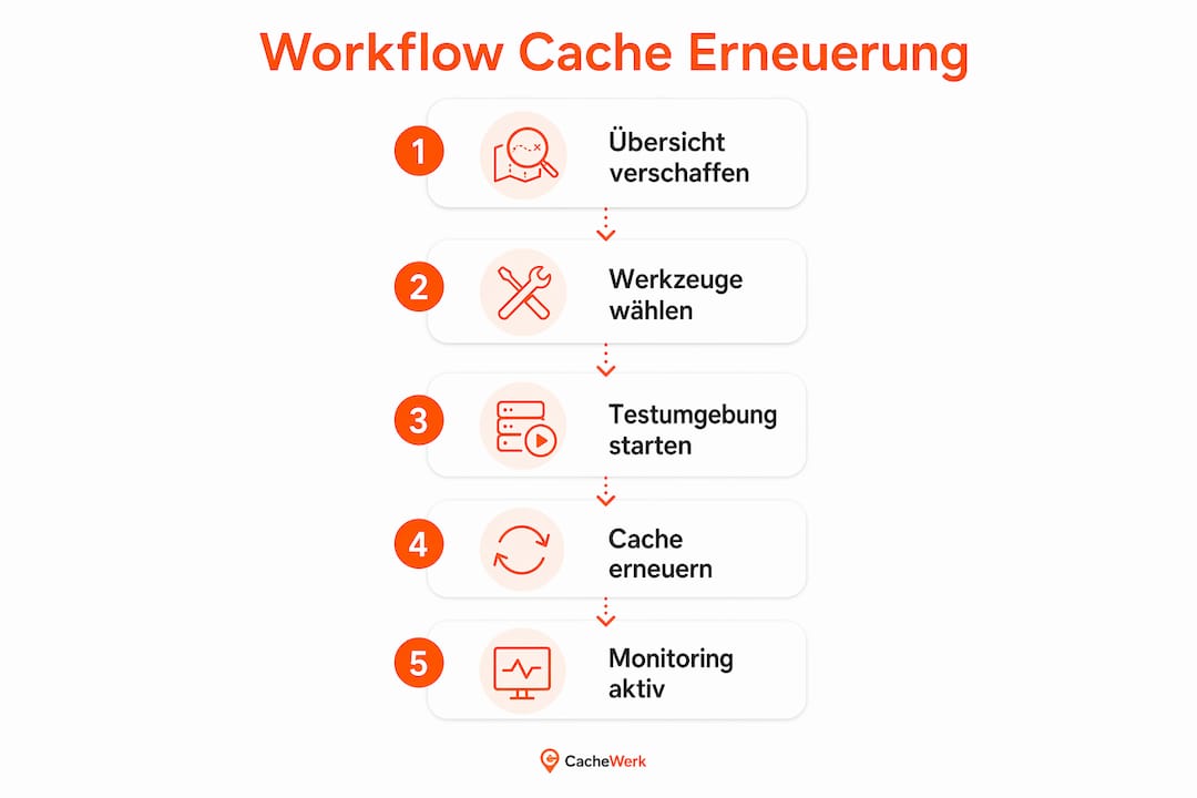 Schritt-für-Schritt-Anleitung: So aktualisieren Sie den Workflow-Cache