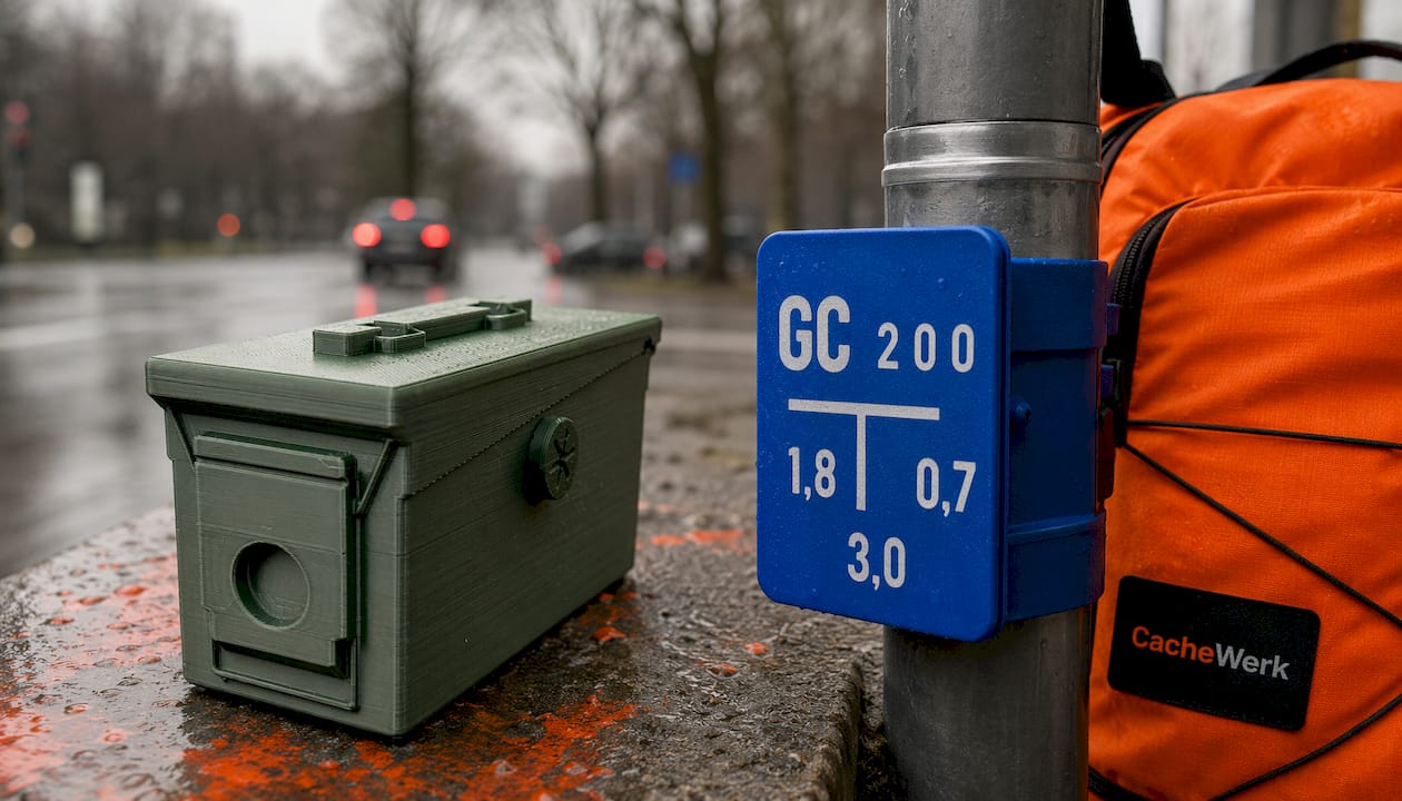 Geocaching Ammo‑Box Versteck – Trick Edition - CacheWerk