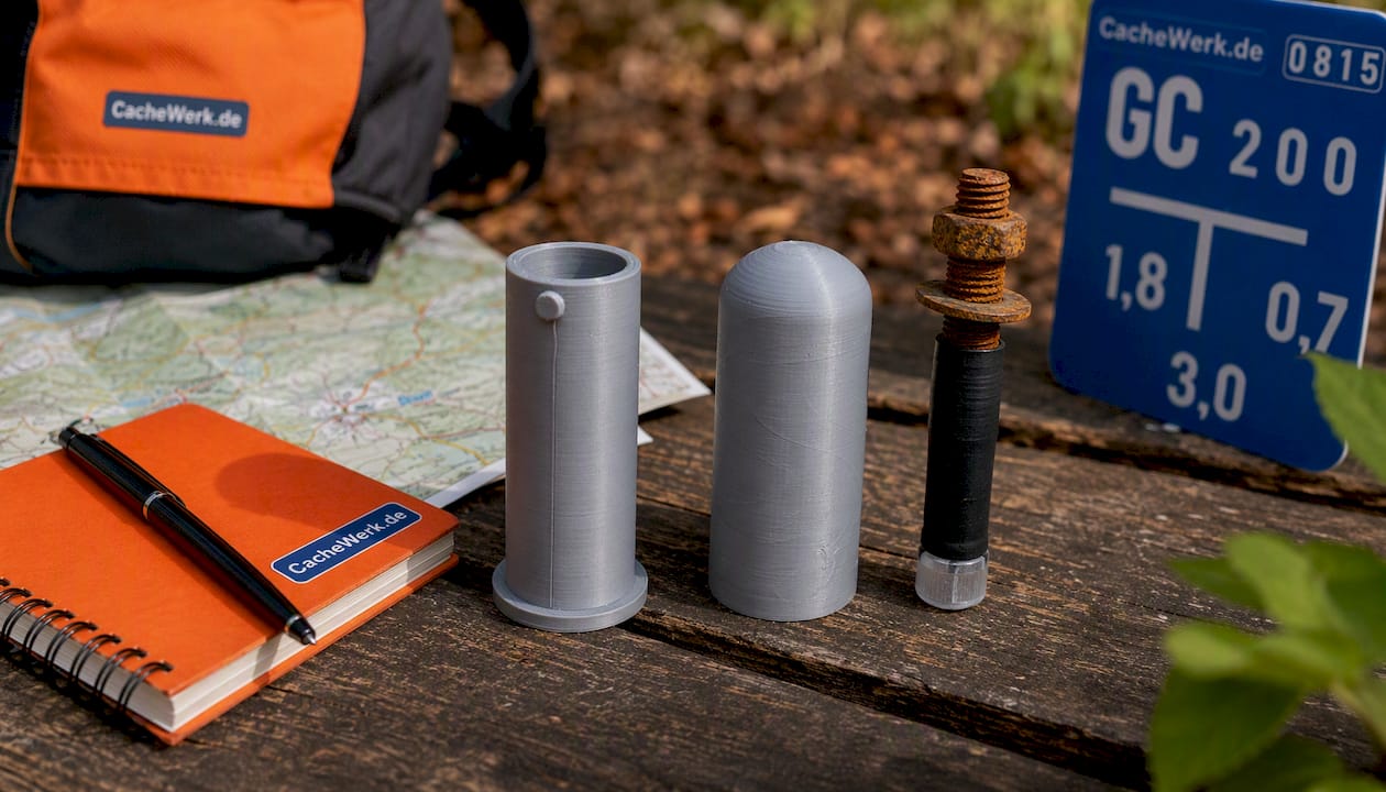 🌀 Blind Maze Tube – Das unsichtbare Geocaching Labyrinth‑Versteck by CacheWerk