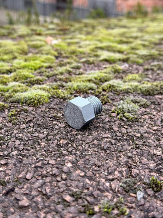 Geocaching Versteck | Schraube mit Geheimfach & Magnet | 2 Stück | Nano Cache | CacheWerk